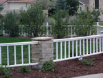 Decorative Fence - Colorado Springs Landscaping