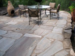 Colorado Springs Flagstone patio