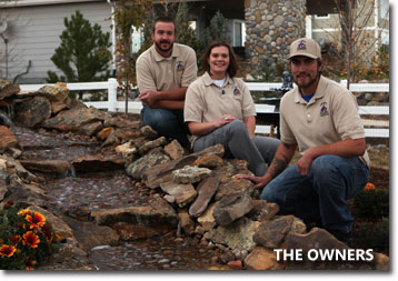 Owners of Colorado Stoneworks Landscaping