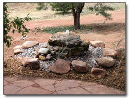 water feature - colorado springs landscaping
